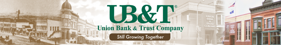 Union Bank and Trust, Evansville WI. Strong, Stable and Locally Owned